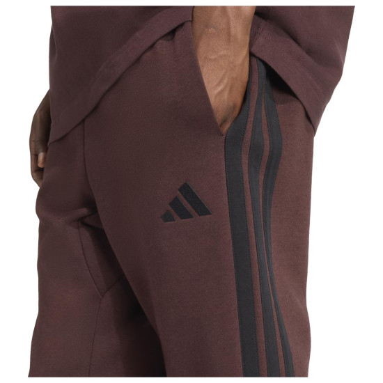 Adidas Ανδρικό παντελόνι φόρμας Essentials 3-Stripes Cuffed Fleece Pants Adidas Ανδρικό παντελόνι φόρμας Essentials 3-Stripes Cuffed Fleece Pants